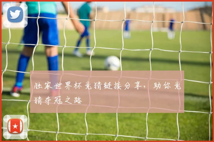 独家世界杯竞猜链接分享，助你竞猜夺冠之路