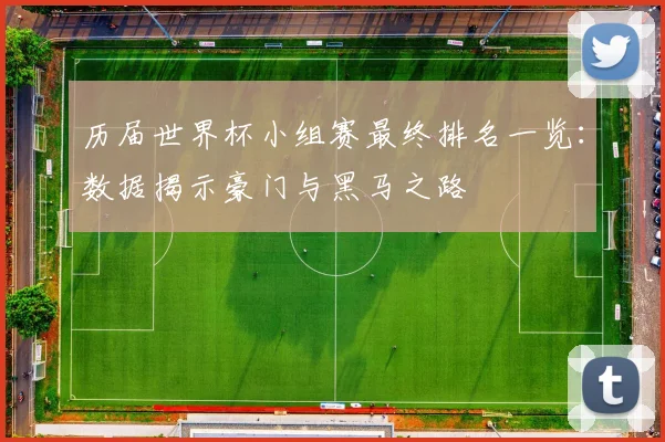 历届世界杯小组赛最终排名一览：数据揭示豪门与黑马之路